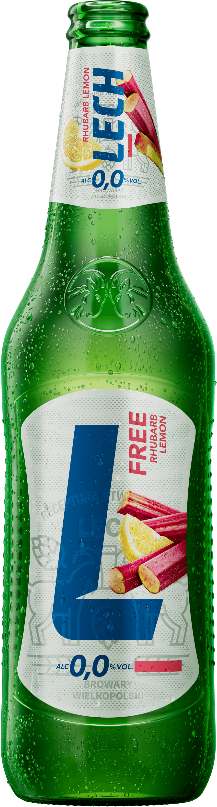 Lech Free Rhubarb Lemon packshot